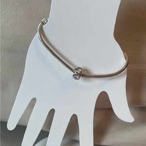 Silver charm that fits Pandora bracelet